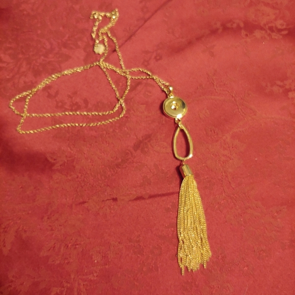 Magnolia And Vine YG Tilda Necklace fits 18mm snap - Picture 4 of 4